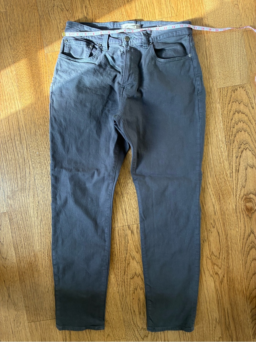 Madewell Men's Athletic Slim Fit Gray Jeans